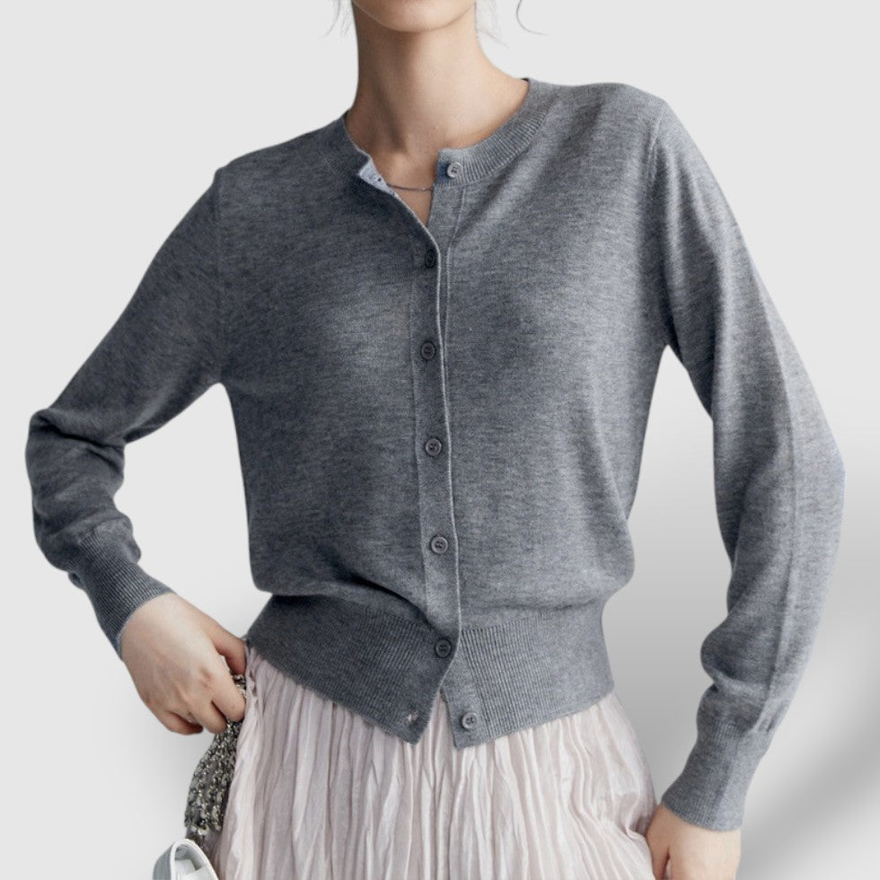 Leoré | Women's Button-Up Knit Cardigan