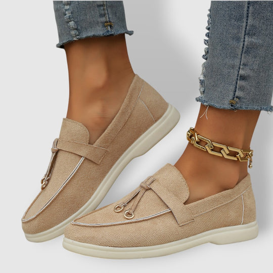 Leoré | Women's Suede Slip-On Loafers