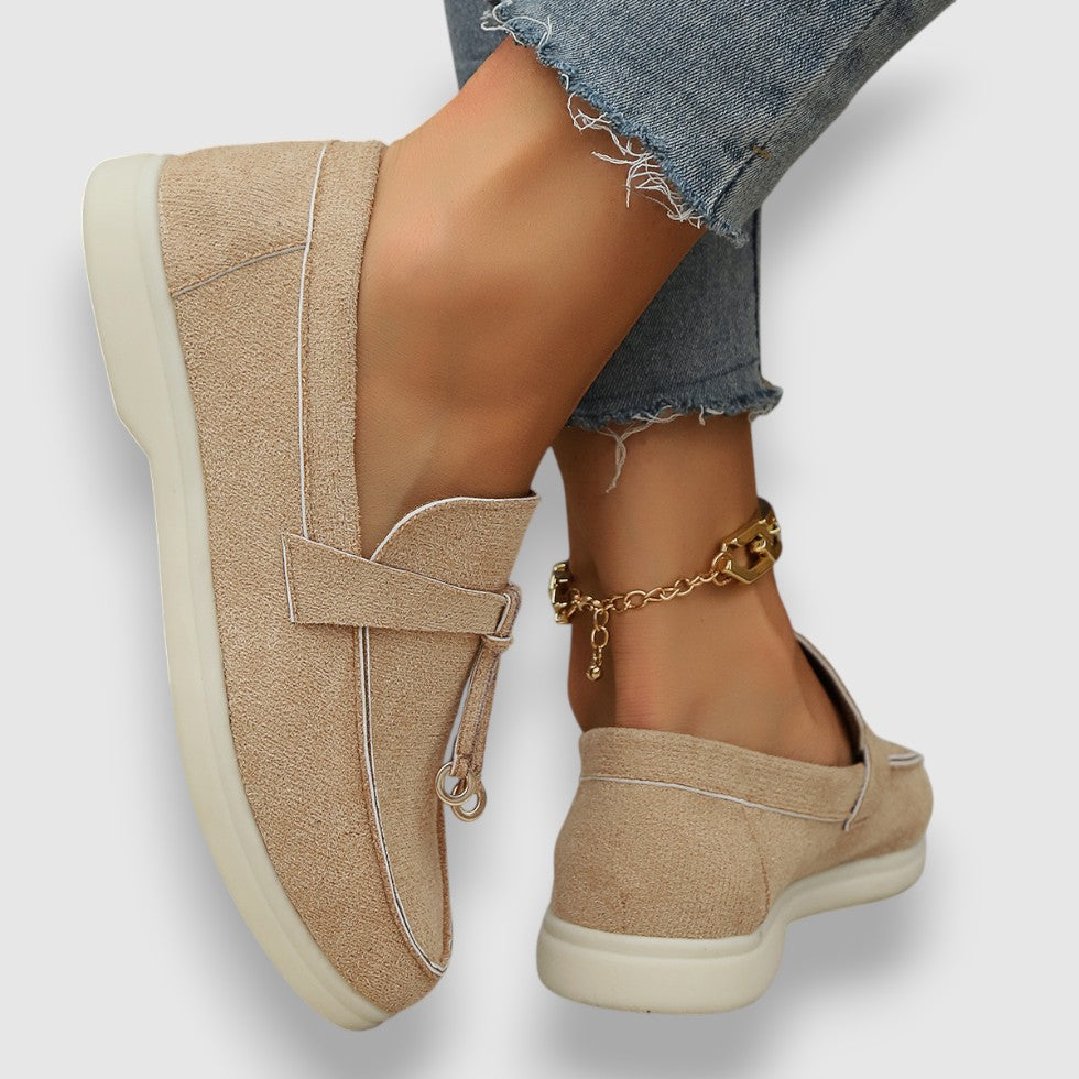 Leoré | Women's Suede Slip-On Loafers