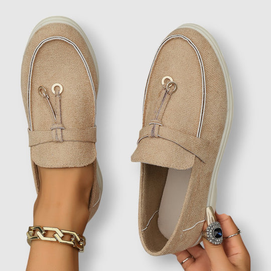 Leoré | Women's Suede Slip-On Loafers