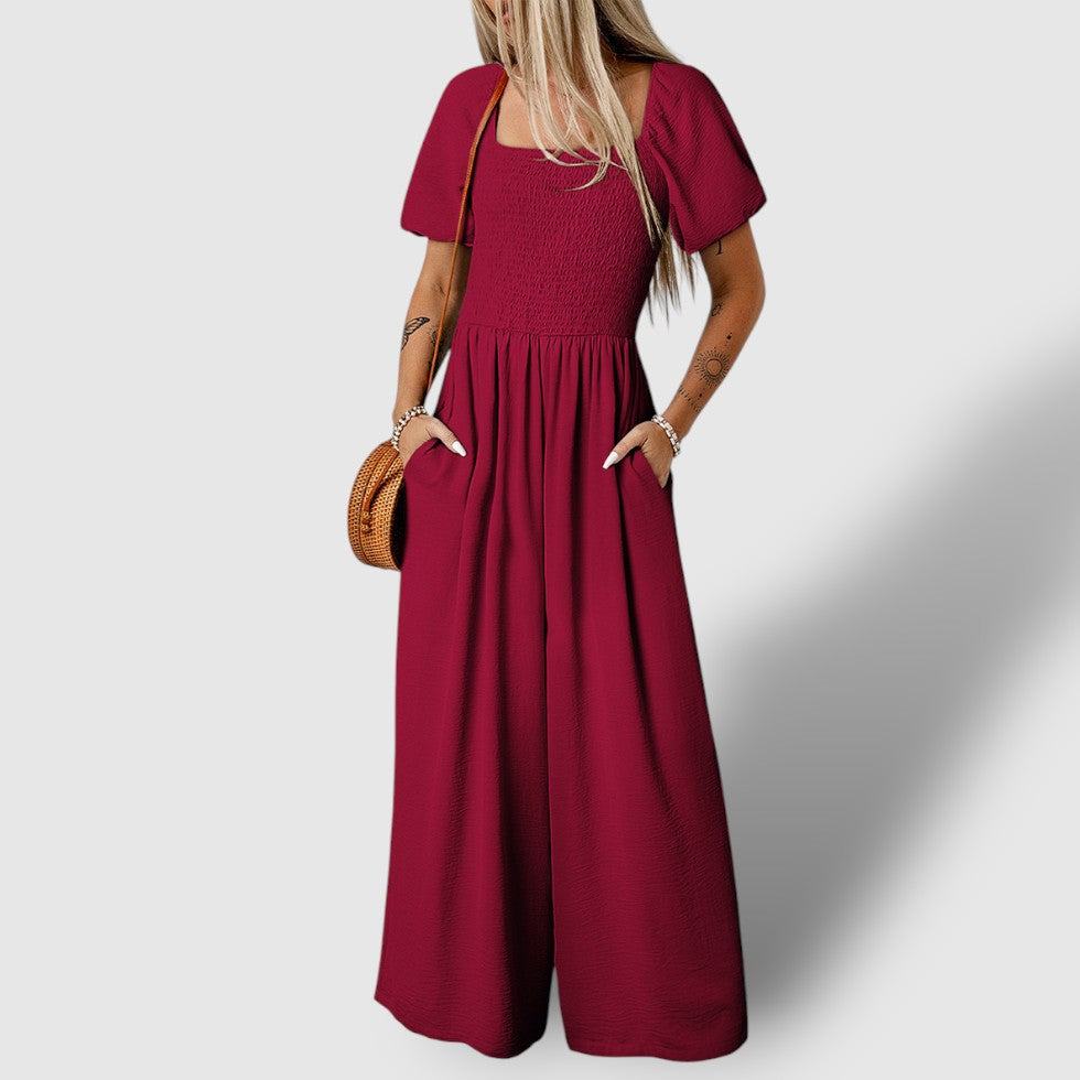 Leoré | Women's Wide-Leg Jumpsuit