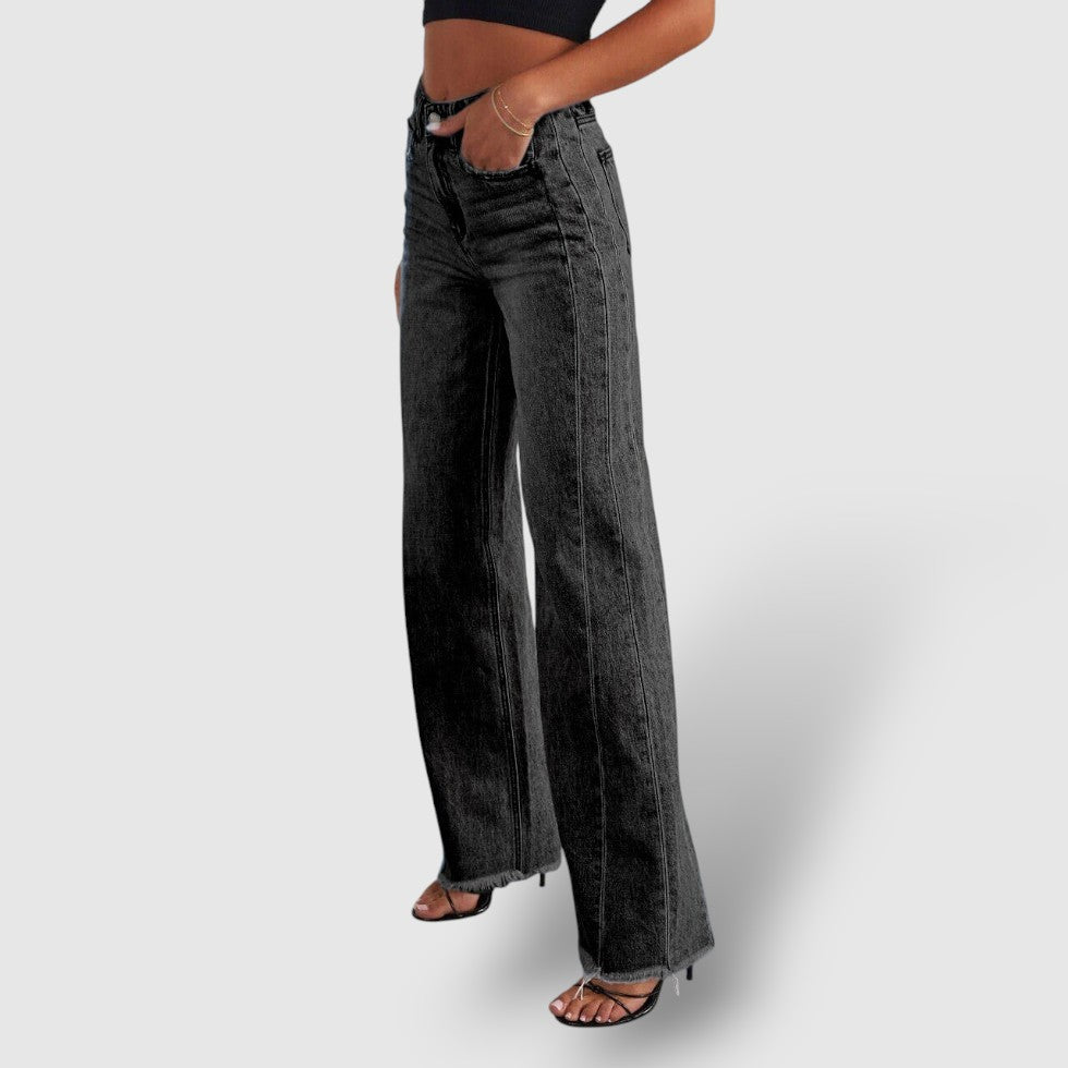 Leoré | Women's Wide-Leg Denim Jeans