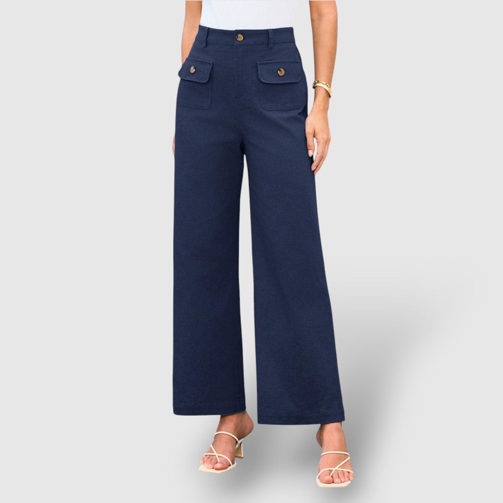 Leoré | Women's Casual Loose Pants with Side Pockets