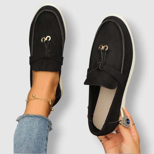 Leoré | Women's Suede Slip-On Loafers