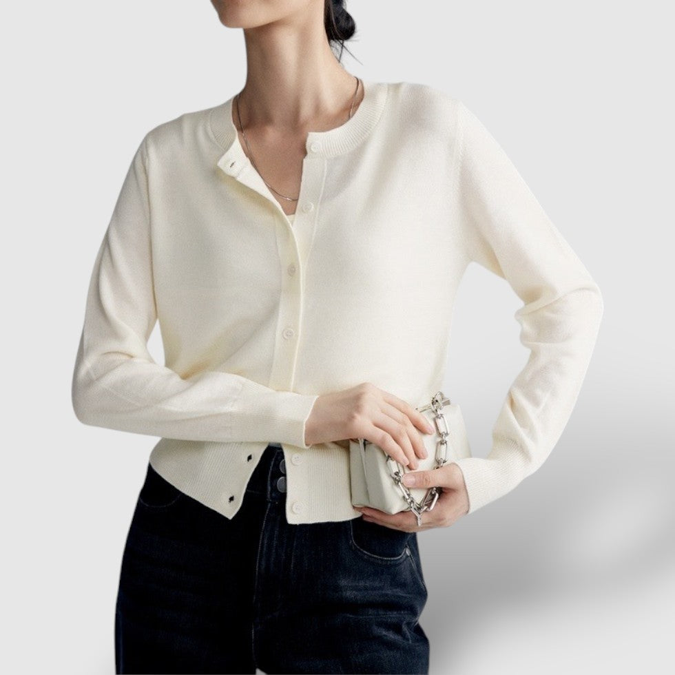 Leoré | Women's Button-Up Knit Cardigan