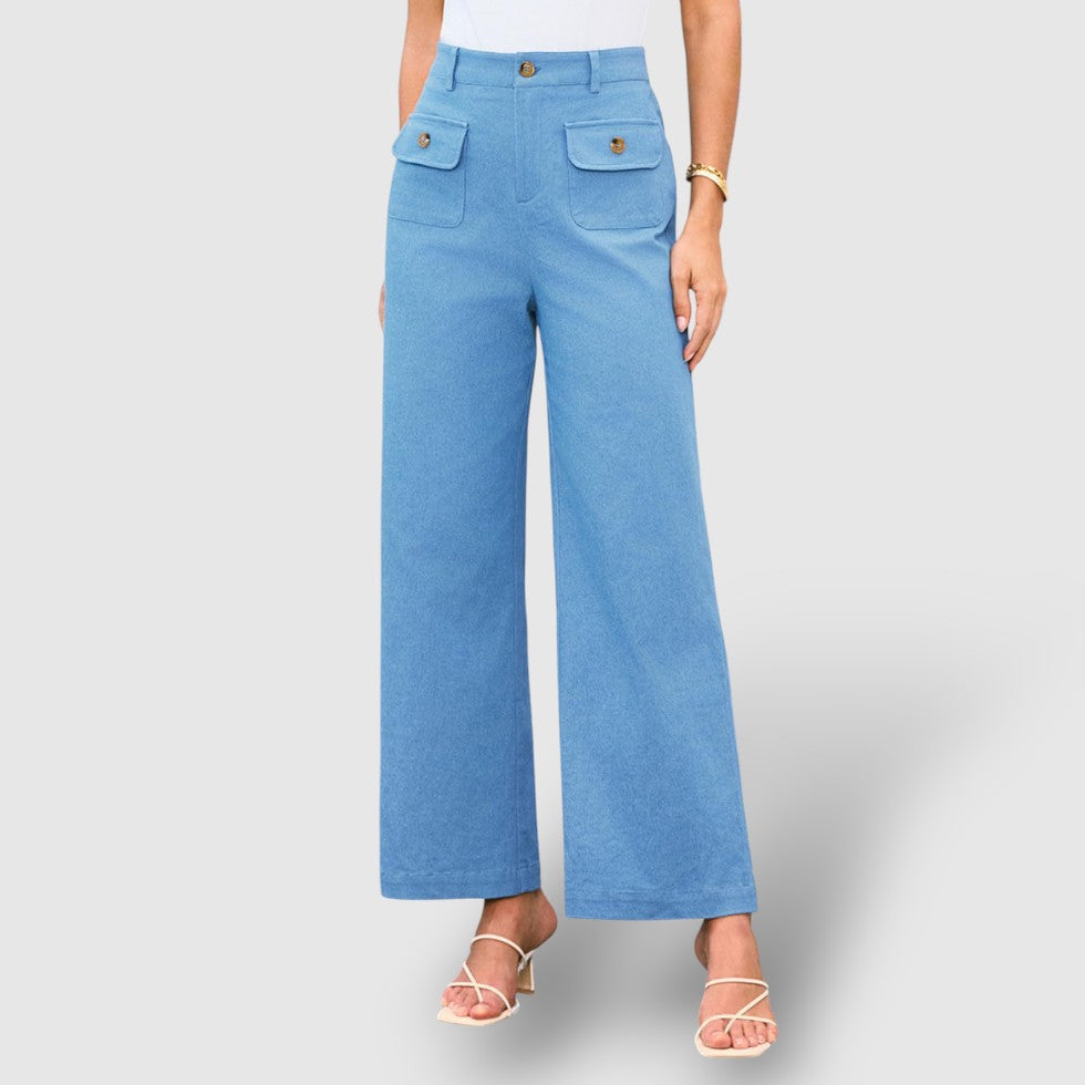 Leoré | Women's Casual Loose Pants with Side Pockets