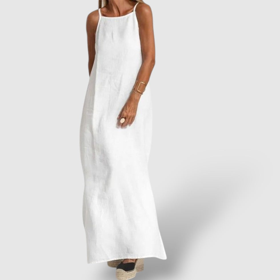 Leoré | Women's Linen Midi Dress