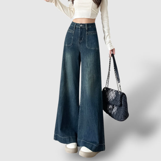 Leoré | Women's Loose Fit High-Waisted Jeans